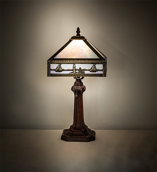 19" High Sailboat Mission Accent Lamp