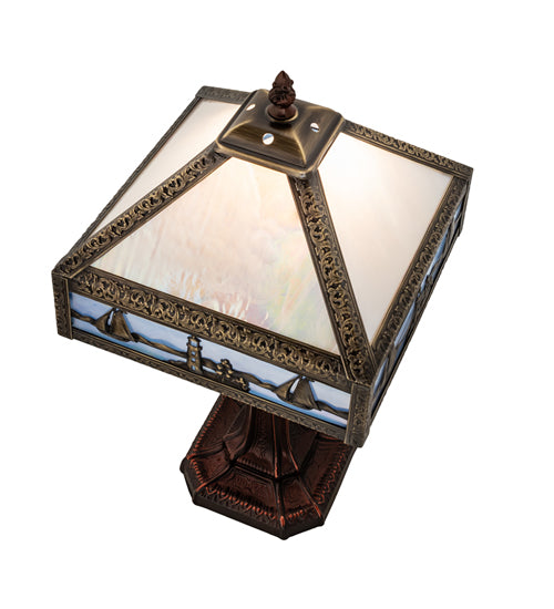 19" High Sailboat Mission Accent Lamp