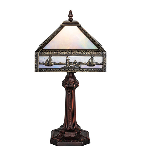 19" High Sailboat Mission Accent Lamp