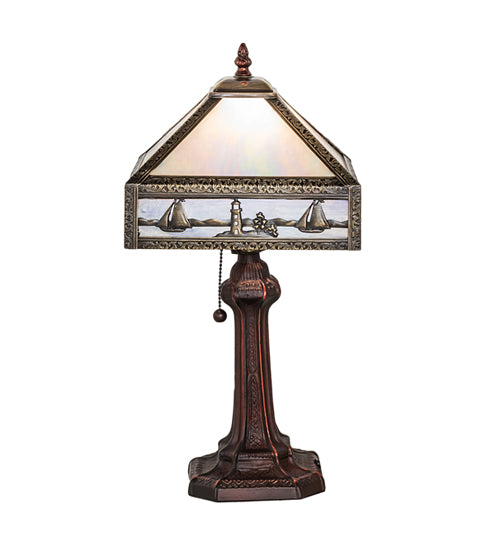 19" High Sailboat Mission Accent Lamp