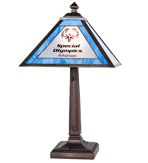 22" High Personalized Arkansas Special Olympics Table Lamp