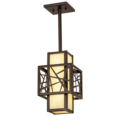 7" Square Quadrato Rich Umador Pendant