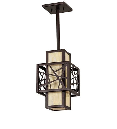 7" Square Quadrato Rich Umador Pendant