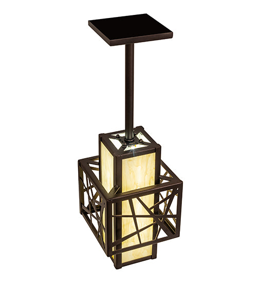 7" Square Quadrato Rich Umador Pendant