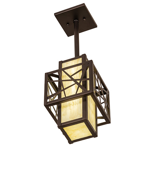 7" Square Quadrato Rich Umador Pendant