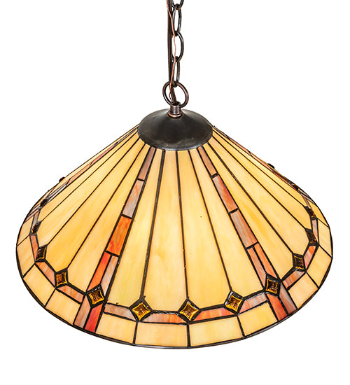 16" Wide Belvidere Pendant