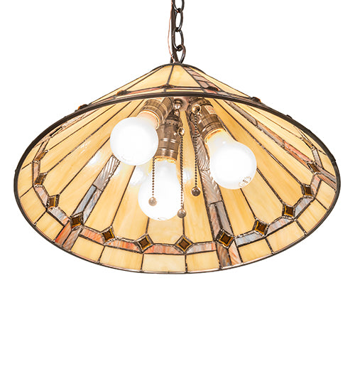 16" Wide Belvidere Pendant