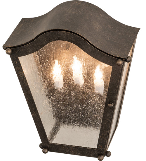 12" Wide Austin 3 Light Wall Sconce