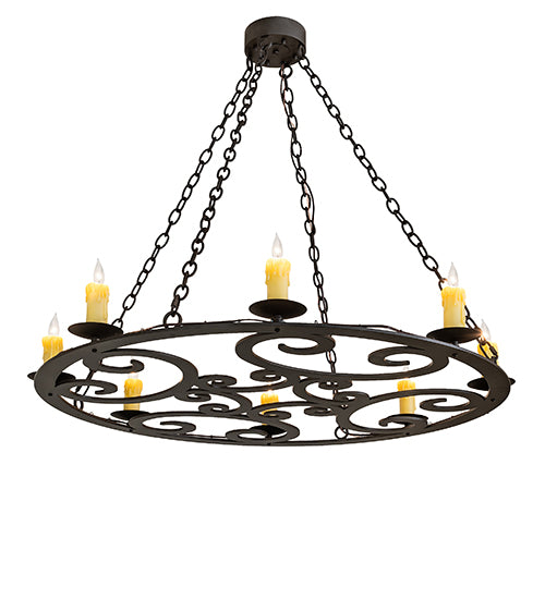 42" Wide Ashley 8 Light Chandelier