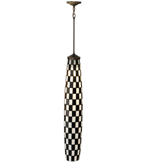 6.5"W Checkers Pendant