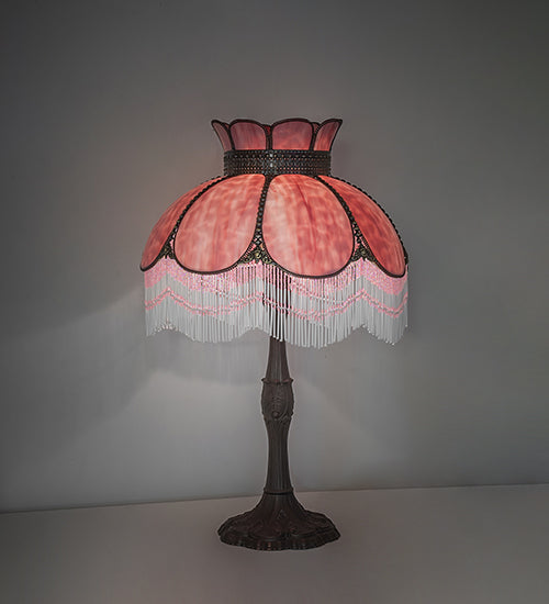 28" High Annabelle Fringed Table Lamp