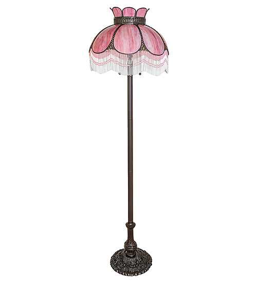 63" High Annabelle Fringed Floor Lamp