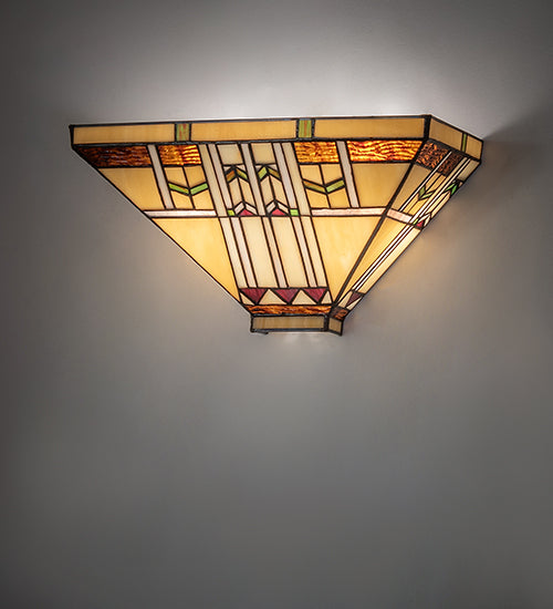 14" Wide Prairie Peaks Sconce