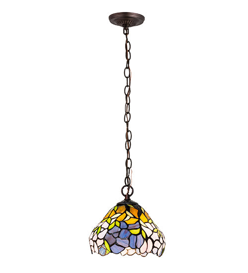 8" Wide Duffner & Kimberly Laburnum Mini Pendant