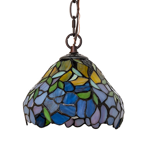 8" Wide Duffner & Kimberly Laburnum Mini Pendant