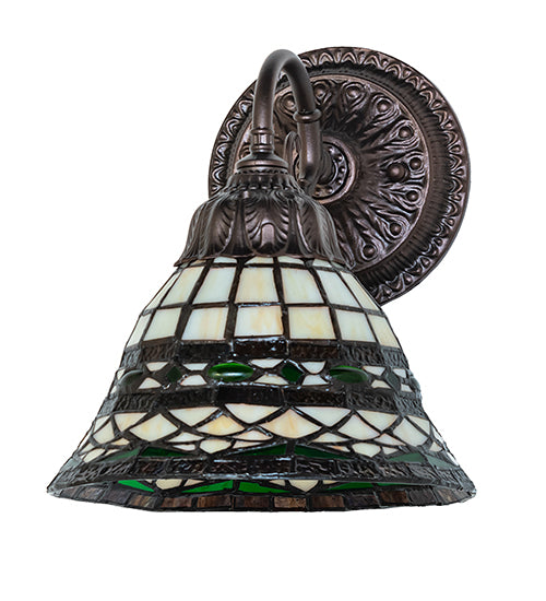 8" Wide Tiffany Roman Wall Sconce