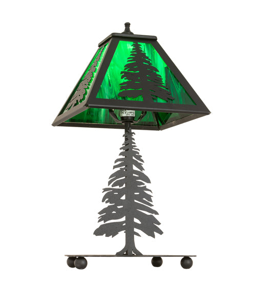 14" High Tall Pines Accent Lamp