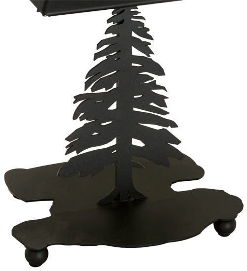 14" High Tall Pines Accent Lamp