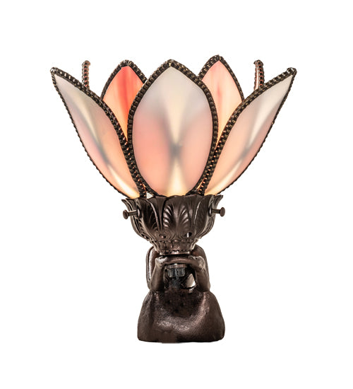 9" High Bud Lady Accent Lamp