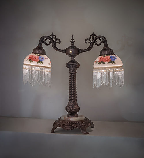 20" High Roussillon 2 Light Table Lamp