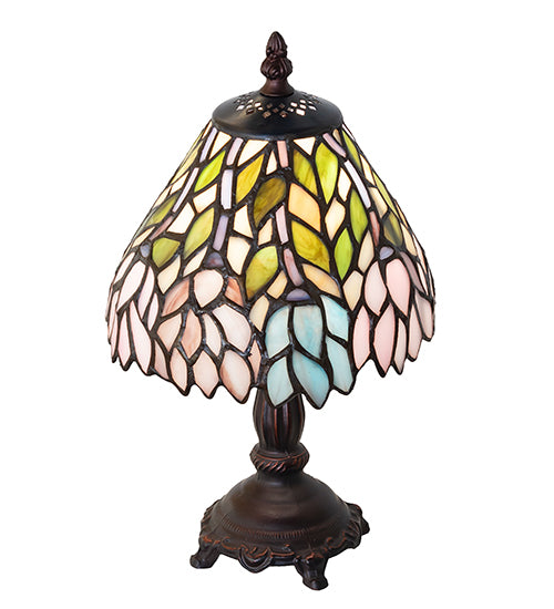 13" High Wisteria Mini Lamp