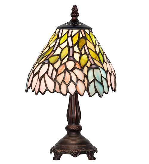 13" High Wisteria Mini Lamp