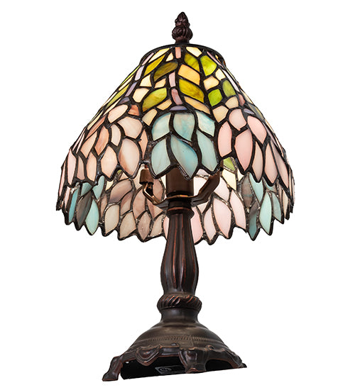 13" High Wisteria Mini Lamp