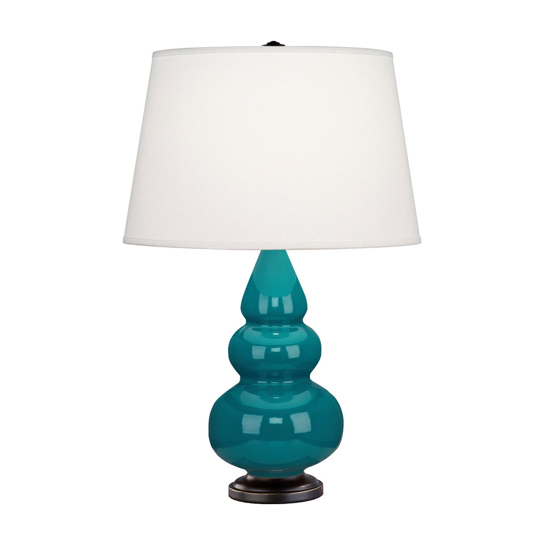 Peacock Small Triple Gourd Accent Lamp-Style Number 273X