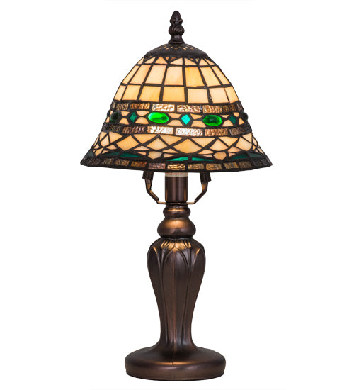 15"H Tiffany Roman Mini Lamp