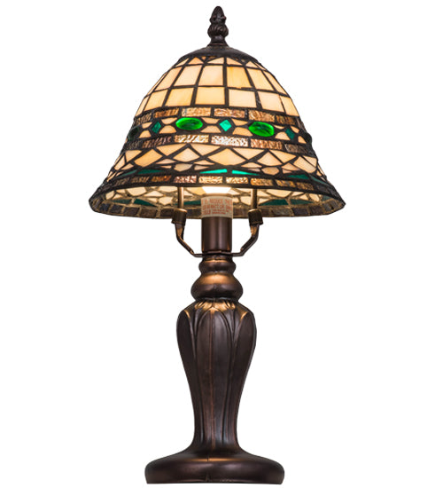 15"H Tiffany Roman Mini Lamp