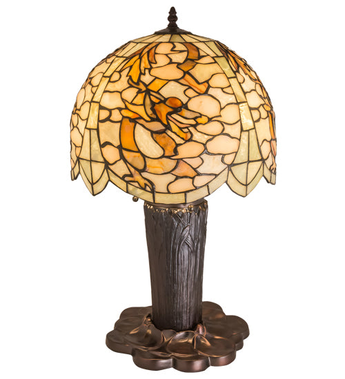 25"H Chinese Dragon Table Lamp