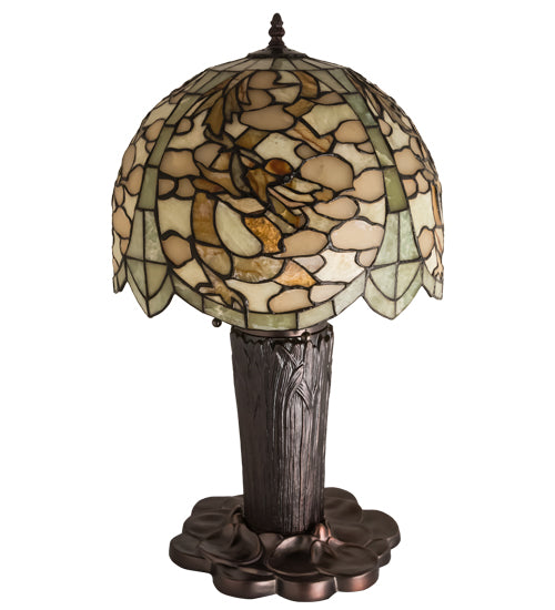 25"H Chinese Dragon Table Lamp