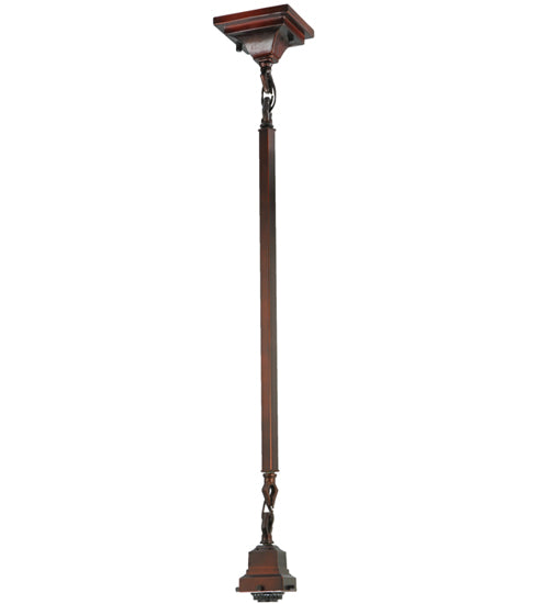 36"H Bungalow 1 Lt Pendant Hardware