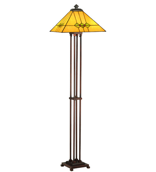 63"H Martini Mission Floor Lamp