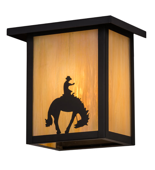 8"W Hyde Park Cowboy Wall Sconce