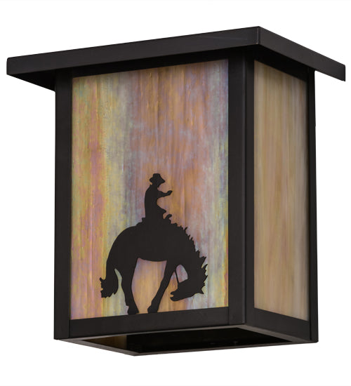 8"W Hyde Park Cowboy Wall Sconce