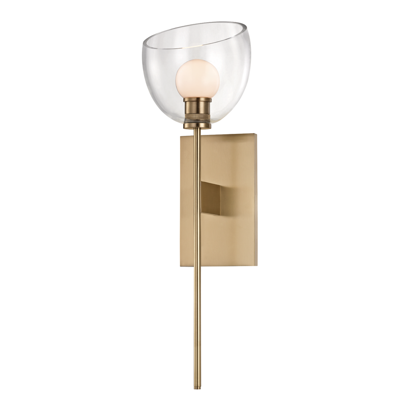 Davis Wall Sconce - Aged Brass