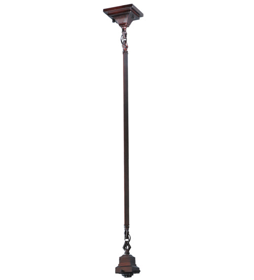 42"H Bungalow 1 Lt Pendant Hardware