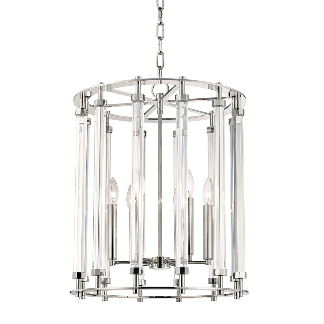 Haddon Pendant 23" - Polished Nickel