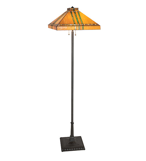 62" High Prairie Corn Floor Lamp