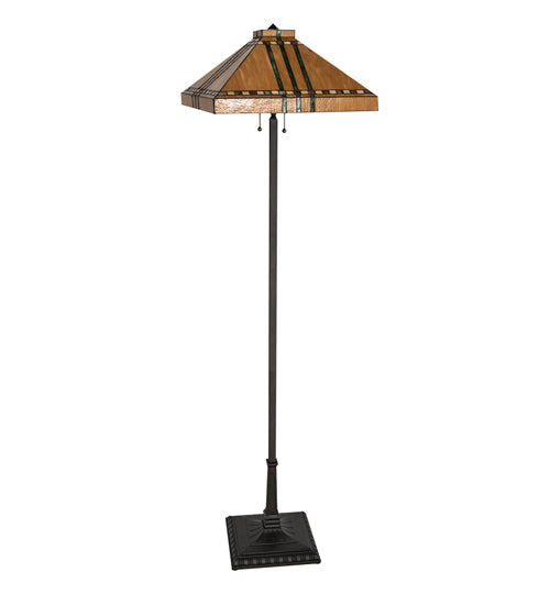 62" High Prairie Corn Floor Lamp