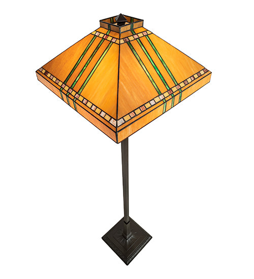 62" High Prairie Corn Floor Lamp