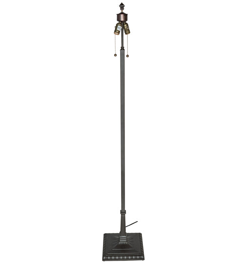 62" High Prairie Corn Floor Lamp