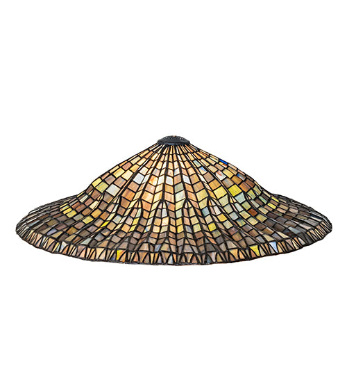 24"W Tiffany Lotus Leaf Shade