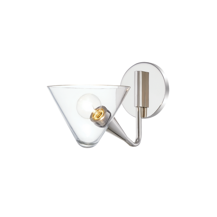 Isabella Wall Sconce 6" - Polished Nickel