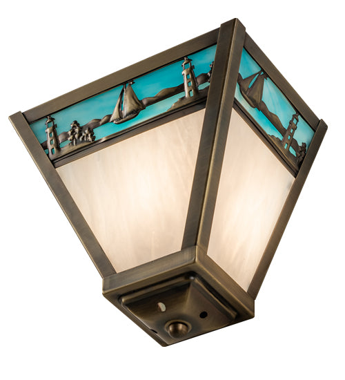 9"W Sailboat Wall Sconce