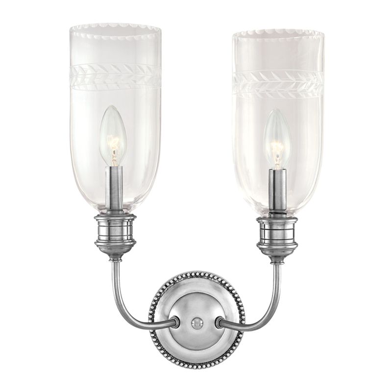 Lafayette Wall Sconce 12" - Polished Nickel