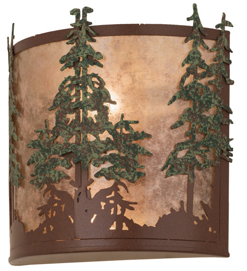 12"W Tall Pines Wall Sconce