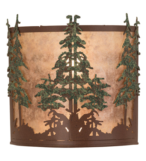 12"W Tall Pines Wall Sconce