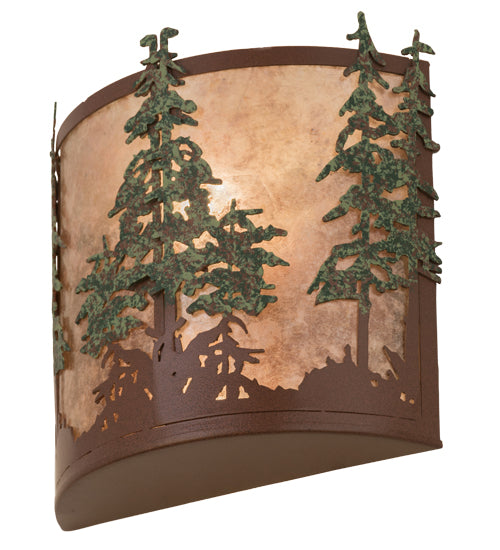 12"W Tall Pines Wall Sconce